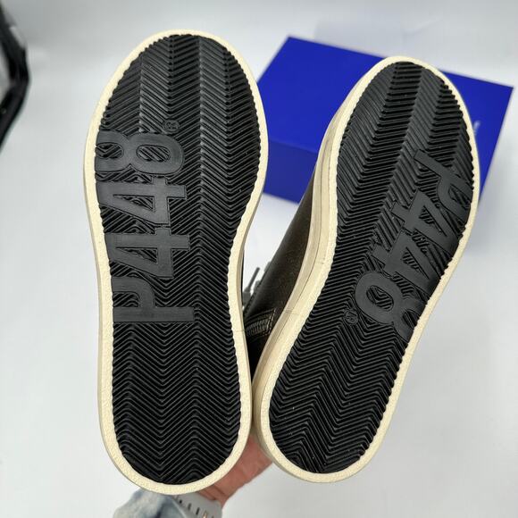 P448 New in Box Skate Prisma Sneaker High Top Gold Metallic // 36 - Picture 11 of 16